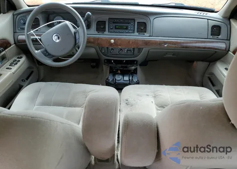 2008 Mercury Grand Marquis Gs from USA, damaged, VIN 2MEFM74V78X641851